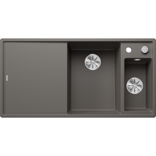 КУХНЕНСКА МИВКА BLANCO AXIA III 6 S, ДЯСНО КОРИТО - ЦВЯТ ВУЛКАНИЧНО СИВ - 527228 КУХНЕНСКА МИВКА BLANCO AXIA III 6 S, ДЯСНО КОРИТО - ЦВЯТ ВУЛКАНИЧНО СИВ - 527228