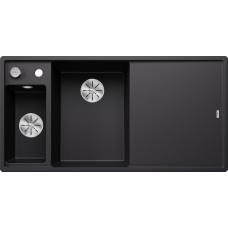 КУХНЕНСКА МИВКА BLANCO AXIA III 6 S, ЛЯВО КОРИТО- ЦВЯТ ЧЕРЕН - 525848