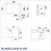 КУХНЕНСКА МИВКА BLANCO AXIA III 45 S - ЦВЯТ КАФЕ - 523192