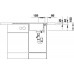 КУХНЕНСКА МИВКА BLANCO AXIS III 45 S - IF - 522102