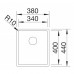КУХНЕНСКА МИВКА BLANCO CLARON 340-IF - 521570 КУХНЕНСКА МИВКА BLANCO CLARON 340-IF - 521570