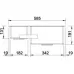 КУХНЕНСКА МИВКА BLANCO CLARON 340/180-IF С ДЯСНО КОРИТО - 521608 КУХНЕНСКА МИВКА BLANCO CLARON 340/180-IF С ДЯСНО КОРИТО - 521608