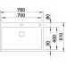 КУХНЕНСКА МИВКА BLANCO CLARON 700-IF/A - 521634 КУХНЕНСКА МИВКА BLANCO CLARON 700-IF/A - 521634