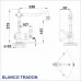 СМЕСИТЕЛ BLANCO TRADON ЗЛАТО - 526688