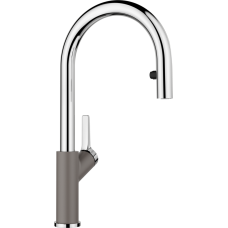 СМЕСИТЕЛ BLANCO CARENA-S VARIO ЦВЯТ ВУЛКАНИЧНО СИВ - 526930
