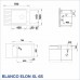 КУХНЕНСКА МИВКА BLANCO ELON XL 6 S - ЦВЯТ АНТРАЦИТ - 524844