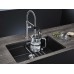 КУХНЕНСКА МИВКА BLANCO ETAGON 700-U - ЦВЯТ ЧЕРЕН - 525891