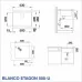КУХНЕНСКА МИВКА BLANCO ETAGON 500-U - ЦВЯТ АНТРАЦИТ - 522227