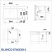 КУХНЕНСКА МИВКА BLANCO ETAGON 6 - ЦВЯТ АНТРАЦИТ - 524539