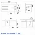 КУХНЕНСКА МИВКА BLANCO FARON XL 6 S - ЦВЯТ БЯЛ - 524807 КУХНЕНСКА МИВКА BLANCO FARON XL 6 S - ЦВЯТ БЯЛ - 524807