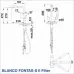 Смесител BLANCO FONTAS -S II Filter цвят Бял - 525204