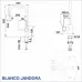 Смесител BLANCO JANDORA стомана с обработка - 526615