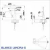  BLANCO LANORA - S  СТОМАНА С ОБРАБОТКА 