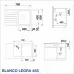 BLANCO LEGRA 45 S и BLANCO MIDA цвят Вулканично сив - 527268526965