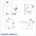 КУХНЕНСКА МИВКА BLANCO LEGRA 6 - ЦВЯТ БЯЛ - 523334