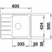 КУХНЕНСКА МИВКА BLANCO LEMIS 45 S - IF MINI -  525115