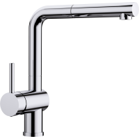 СМЕСИТЕЛ BLANCO LINUS-S ХРОМ С ЛЯВА РЪКОХВАТКА - 514016