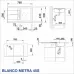 BLANCO METRA 45 S - ЦВЯТ ВУЛКАНИЧНО СИВ - 527289