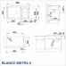 BLANCO METRA 9 - ЦВЯТ КАФЕ - 515050 BLANCO METRA 9 - ЦВЯТ КАФЕ - 515050