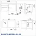 BLANCO METRA XL 6 S - ЦВЯТ АНТРАЦИТ - 515142
