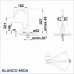 СМЕСИТЕЛ BLANCO MIDA - ЦВЯТ АНТРАЦИТ - 519415