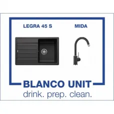 BLANCO LEGRA 45 S и BLANCO MIDA цвят Антрацит - 522201519415