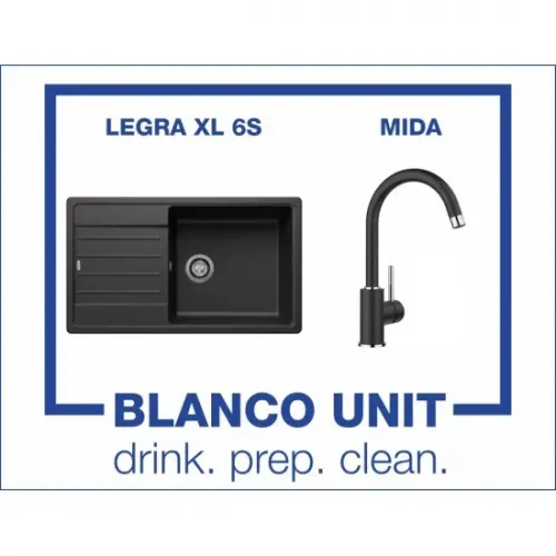 BLANCO LEGRA XL 6 S и BLANCO MIDA цвят Антрацит - 523326519415 BLANCO LEGRA XL 6 S и BLANCO MIDA цвят Антрацит - 523326519415