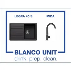 BLANCO LEGRA 45 S и BLANCO MIDA цвят Черен - 526083526145