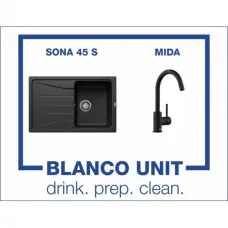 BLANCO SONA 45 S и BLANCO MIDA  Черен мат - 527912
