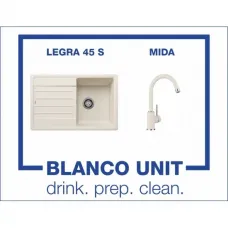 BLANCO LEGRA 45 S и BLANCO MIDA цвят Меко бял - 527085526966