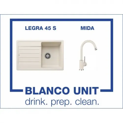 BLANCO LEGRA 45 S и BLANCO MIDA цвят Меко бял - 527085526966