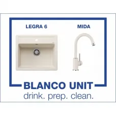 BLANCO LEGRA 6 и BLANCO MIDA цвят Меко бял - 527086526966