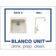 BLANCO NAYA 5 и BLANCO MILI цвят Меко бял - 527127527461