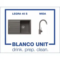 BLANCO LEGRA 45 S и BLANCO MIDA цвят Вулканично сив - 527268526965