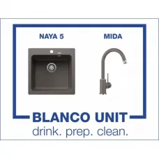 BLANCO NAYA 5 и BLANCO MIDA цвят Вулканично сив - 527310526965