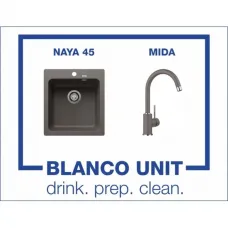 BLANCO NAYA 45 и BLANCO MIDA цвят Вулканично сив - 527309526965