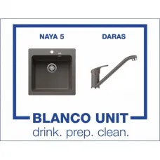 BLANCO NAYA 5 и BLANCO DARAS цвят Вулканично сив - 527310526934