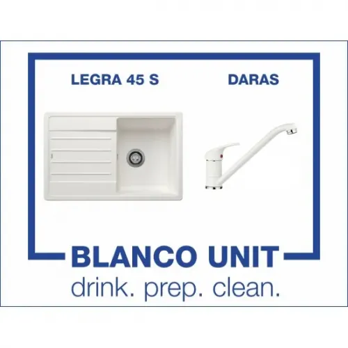 BLANCO LEGRA 45 S и BLANCO DARAS цвят Бял - 522203517724 BLANCO LEGRA 45 S и BLANCO DARAS цвят Бял - 522203517724