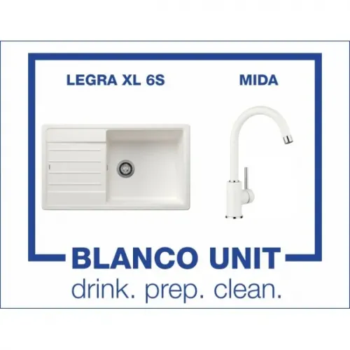 BLANCO LEGRA XL 6 S и BLANCO MIDA цвят Бял - 523328519418 BLANCO LEGRA XL 6 S и BLANCO MIDA цвят Бял - 523328519418