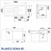 КУХНЕНСКА МИВКА BLANCO SONA 6 S - ЦВЯТ ЧЕРЕН - 525975
