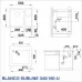 BLANCO SUBLINE 340/160-U BLANCO SUBLINE 340/160-U
