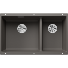 Кухненска мивка BLANCO SUBLINE 430/270-U - цвят ВУЛКАНИЧНО СИВ - 527350