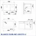 Кухненска мивка BLANCO SUBLINE 430/270-U - цвят ТРЮФЕЛ - 523158 Кухненска мивка BLANCO SUBLINE 430/270-U - цвят ТРЮФЕЛ - 523158