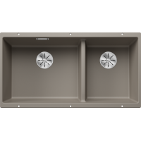 Кухненска мивка BLANCO SUBLINE 480/320-U - цвят ТРЮФЕЛ - 523591