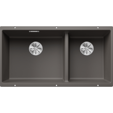 Кухненска мивка BLANCO SUBLINE 480/320-U - цвят ВУЛКАНИЧНО СИВ - 527351
