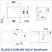 Кухненска мивка BLANCO SUBLINE 500-IF STEELFRAME - цвят Антрацит - 524107