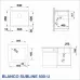 Кухненска мивка BLANCO SUBLINE 500-U - цвят СКАЛИСТО СИВ - 523433 Кухненска мивка BLANCO SUBLINE 500-U - цвят СКАЛИСТО СИВ - 523433