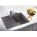КУХНЕНСКА МИВКА BLANCO ZIA 45 S COMPACT - ЦВЯТ ВУЛКАНИЧНО СИВ - 527380