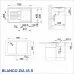 КУХНЕНСКА МИВКА BLANCO ZIA 45 S - ЦВЯТ БЯЛ - 514726 КУХНЕНСКА МИВКА BLANCO ZIA 45 S - ЦВЯТ БЯЛ - 514726