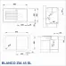 КУХНЕНСКА МИВКА BLANCO ZIA 45 SL - ЦВЯТ КАФЕ - 516745